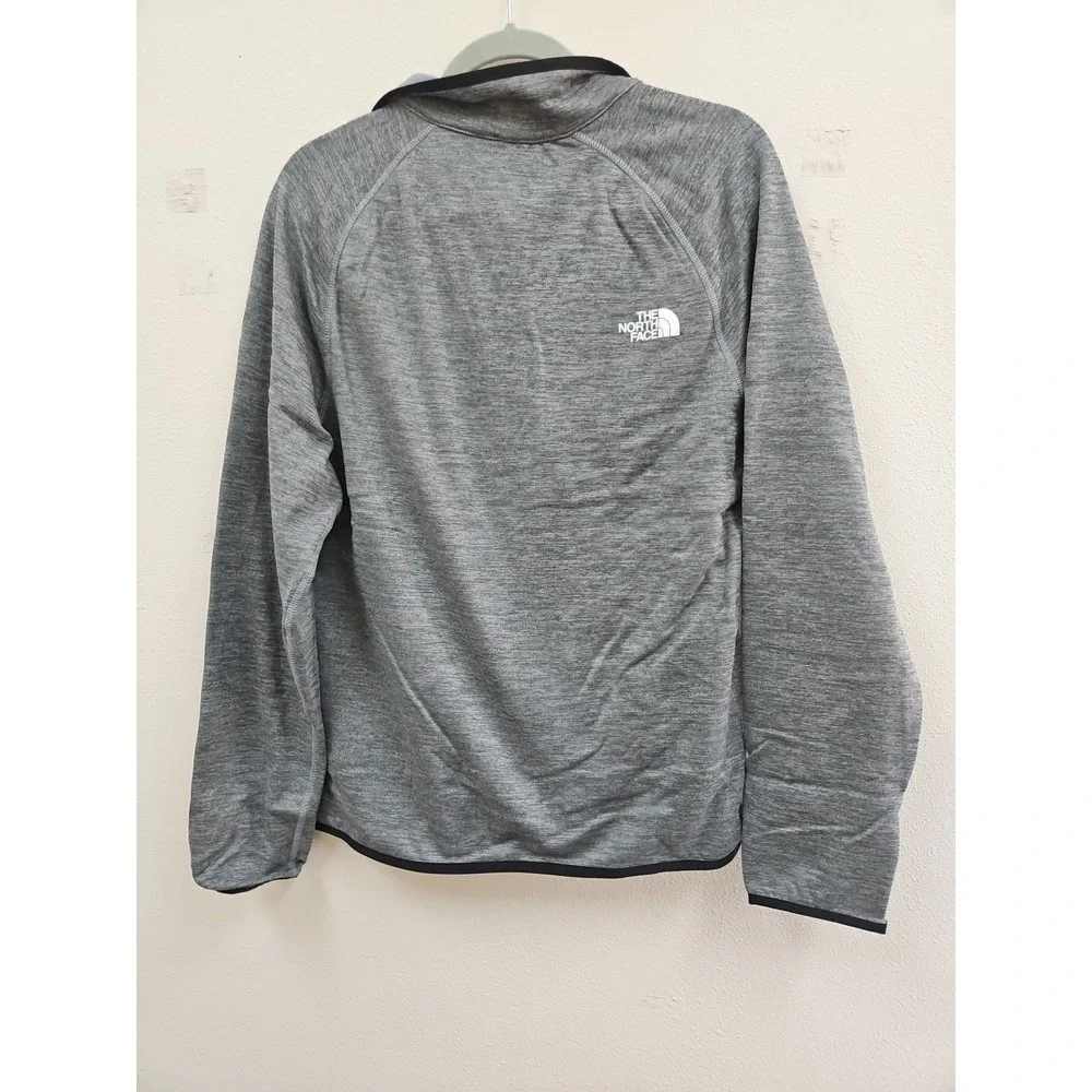 The North Face Men's Canyonlands 1/2 Zip Fleece Jacket Medium Grey Heather New